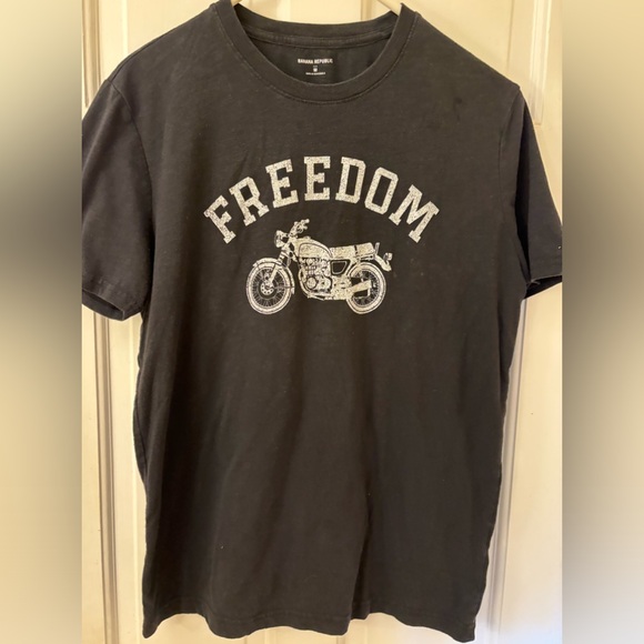 Banana Republic Motorcycle T Shirt - Picture 1 of 2